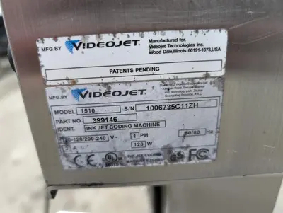 USED VIDEOJET 1510