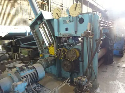 USED WMW ROLLER LEVELER - METAL FLATTENING MACHINE 2200X40