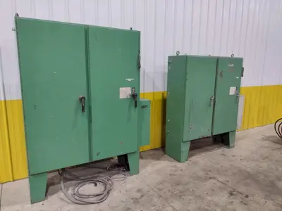 16 STAND X 4" x 36" WIDE R-PANEL ASC ROLLFORMER LINE WITH REEL & CUT OFF, BECK CONTROLS: STOCK #21176