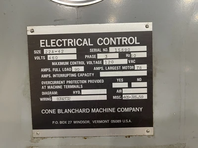 USED BLANCHARD 22A-42