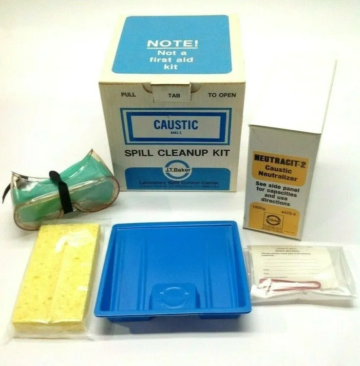 Used J.T. BAKER CAUSTIC SPILL CLEAN-UP KIT Misc Industrial Equipment | Maverick Industrial Sales #1113843