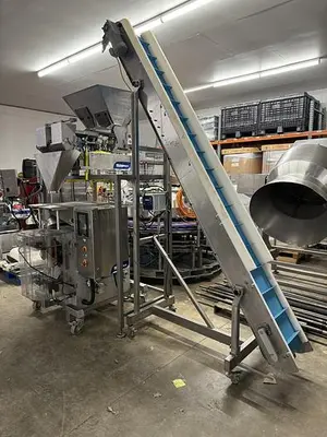 USED WEIGHPACK VERTEK BAGGER 750 & V-5 2 LANE WEIGH FILLER
