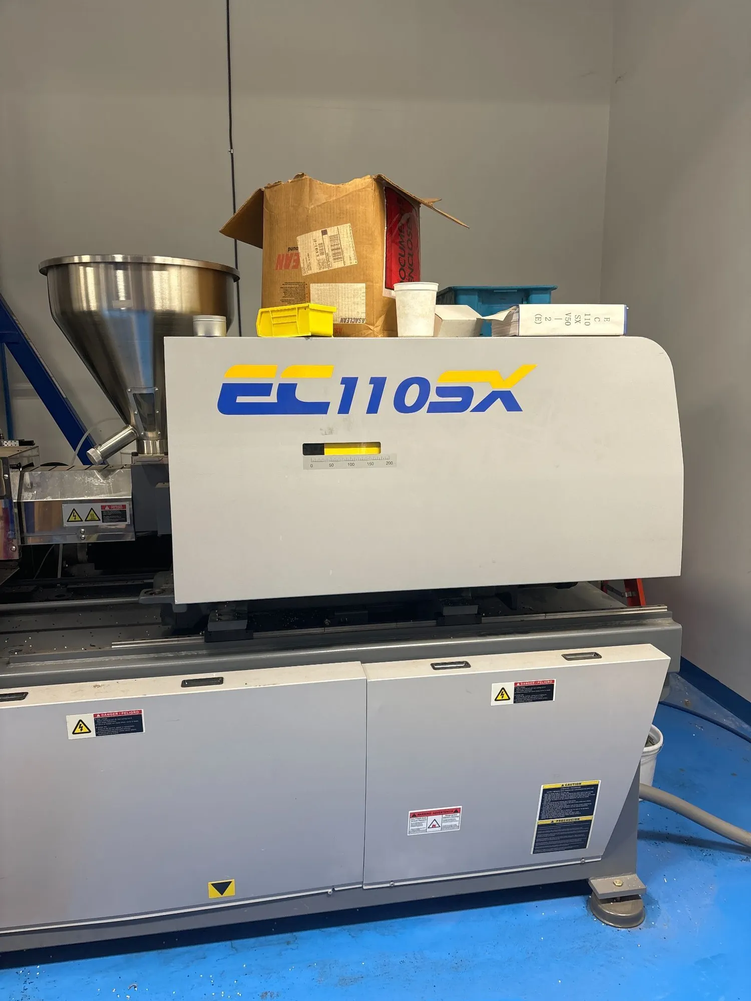 Used TOSHIBA EC110SX Injection Molding Machines Illinois US | Lion Machinery #1280842