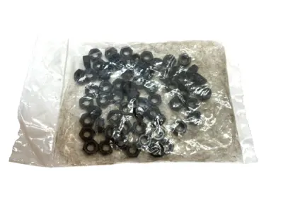 MNFH06C10BOMILPKG | M6‑1.0 Cl 10 Hex Nut, Black Oxide Finish,  PKG 50 - New