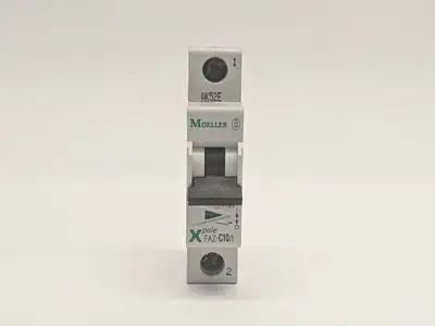 FAZ-C10/1 | Moeller  Miniature Circuit Breaker 1-Pole 10 Amp - Used