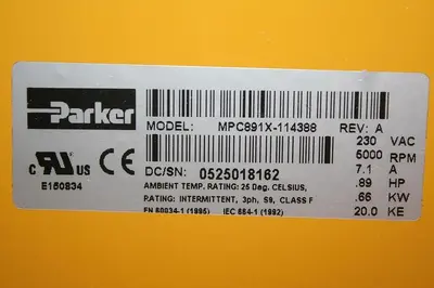 NEW PARKER MPC891X-114388