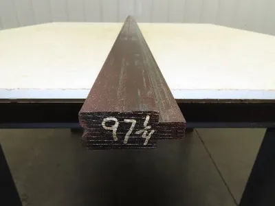 Press Brake Die 97-1/4" Long 90° V 5/16" W 3/16"D 1-3/4" H 1/2" Tang