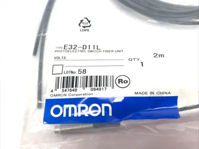 New | in-Stock Omron Fiber Optic Diffuse-Reflective Sensor Unit 2m Cable Photoelectric Sensors Michigan US | Maverick Industrial Sales #1391119