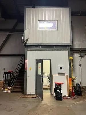 Two-Story Modular Office Structure