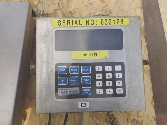 Used GSE SCALE 550 Platform Scales California US | Machinery & Equipment #139690