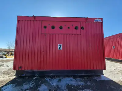 Containerized Foam Fire Suppression System w/ Deluge Valve, Potter Controls & Piping Manifold