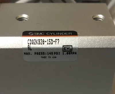 New | in-Stock SMC CDQ2KB20-15D-F79L Miscellaneous Laboratory Equipment California US | CAL-L Enterprises #1459505