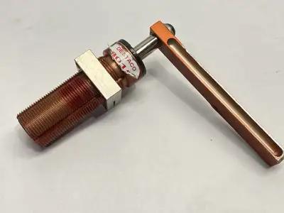 8015 | Destaco  Pneumatic Swing Cylinder With Arm - Used