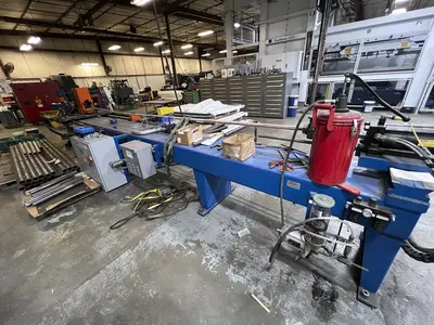 Used 2017 Pines CNC‑100 LH Dual Spindle CNC Tube Bender Pipe, Tube & Bar Benders Illinois US | Machine Tool Bids #1441651