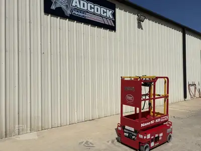 New | in-Stock 2026 MEC NANO10-XD Scissor Lifters Texas US | Adcock Equipment USA #1524595