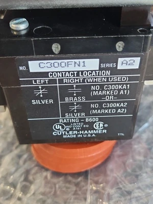 NEW CUTLER HAMMER C300FN1