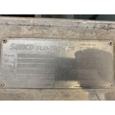 Used 10" dia. Semco Flo-tronics Rotary Airlock Feeder Stainless Steel Valve