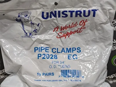 Lot of 50 Unistrut P2028 EG 3/4" Diameter Pipe Clamps New