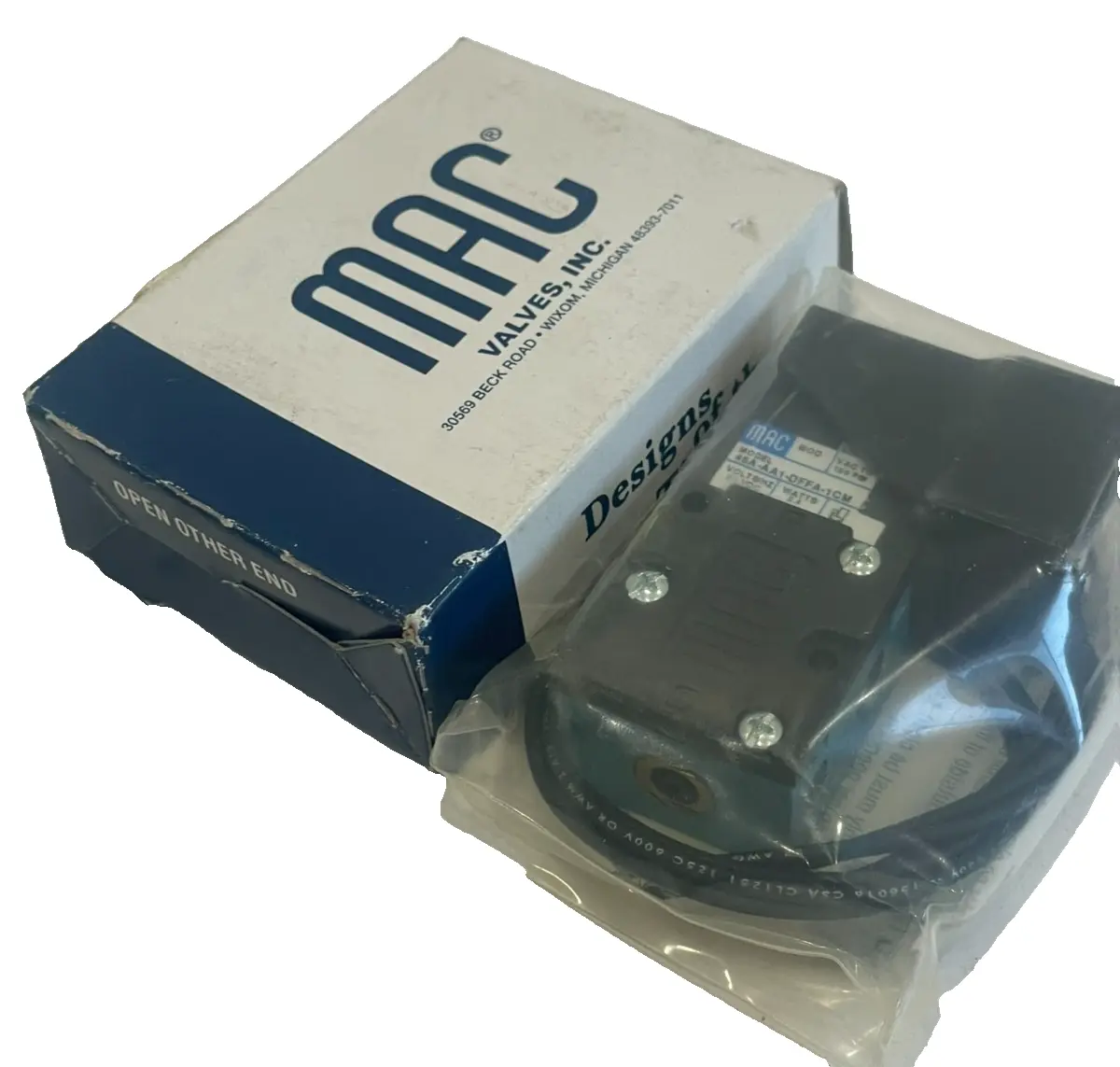 NEW MAC VALVES 45A-AA1-DFFA-1CM SOLENOID VALVE 45AAA1DFFA1CM