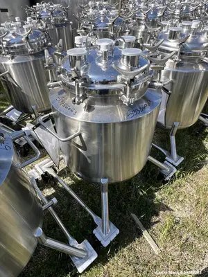 Industrial Stainless Steel Jacketed Freeze/Thaw Tank - Used