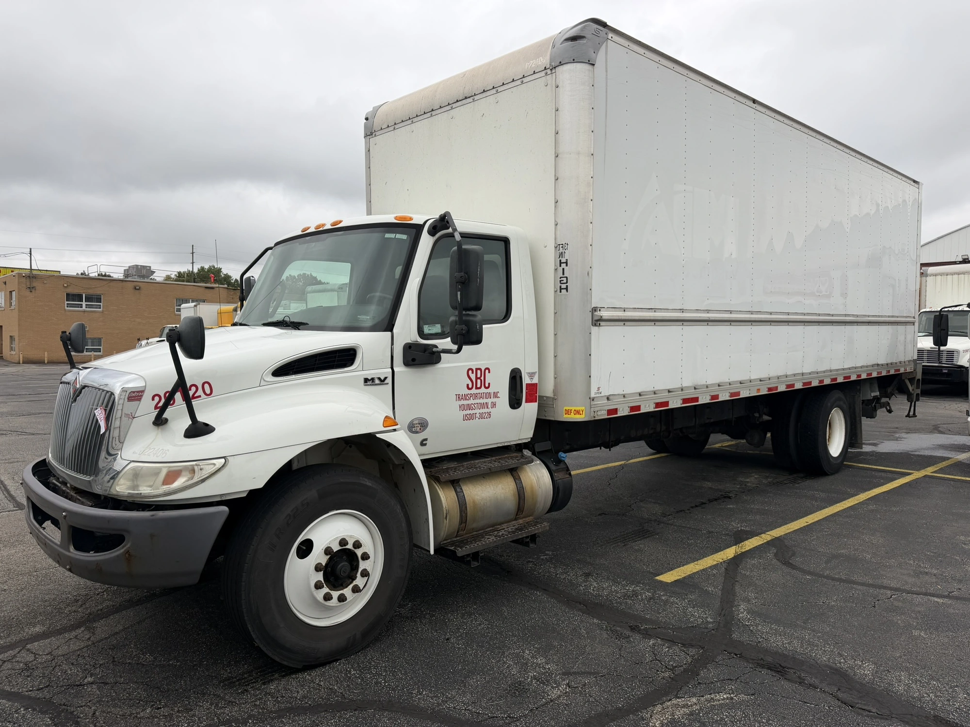 Used 2020 INTERNATIONAL MV607SBA Box trucks Ohio US | Miedema Asset Management Group #1577926