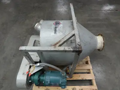 Great Western 8-Outlet Stream Divider Splitter Gravity-Flow Hopper Bin .5Hp 460V