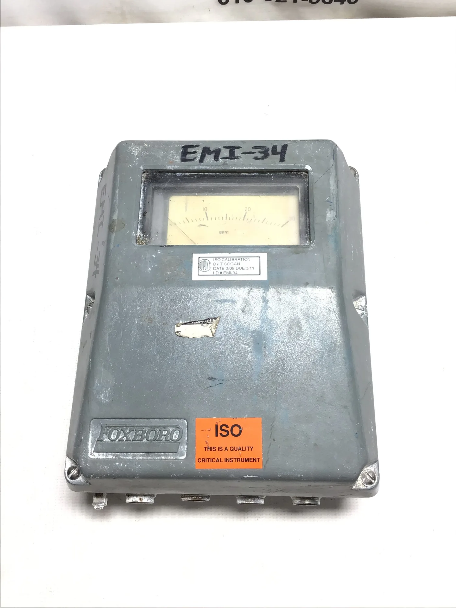 Foxboro E9/6P-IA-0 – CS-E/FN-A Magnetic Flow Transmitter 120VAC 15VA Max 60Hz