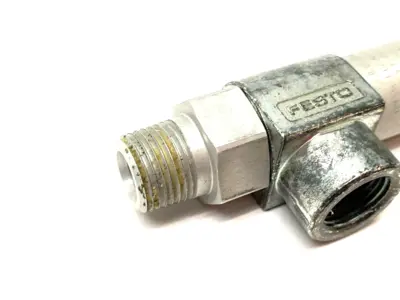 USED FESTO PILOTED NON-RETURN VALVE G3/8 CONNECTION HGL-3/8-NPT
