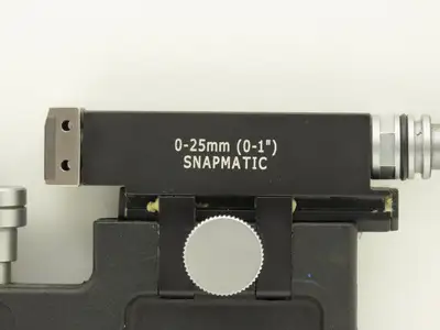 Fowler Bowers 53-666-500-0 Snapmatic Snap Gage 0-1" 25mm Range Outside Diameter
