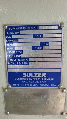 NEW SULZER 24X24X29AZ HSB