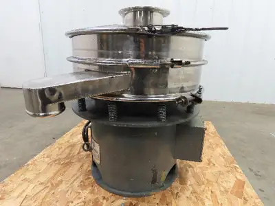 Tokuju TM-50-1S 20" Vibratory Screen Sifter, Vibratory Separator 200-220v 3ph