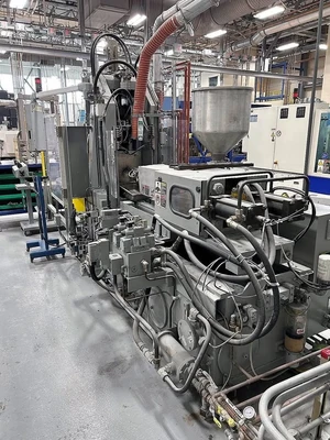 Van Dorn DEMAG 80 ton Vertical Rotary Table Injection Molding Machine