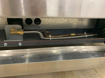 130-0048 Imperial Range IR-6 36" 6 Burner Stove & Oven