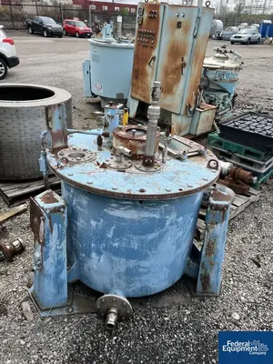 USED Sanborn 32" x 20" Sanborn Basket Centrifuge, Hastelloy C-276