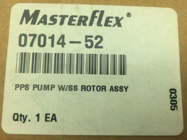 New | in-Stock MASTER FLEX _UNKNOWN_ Pumps | Arrow Industrial #620520