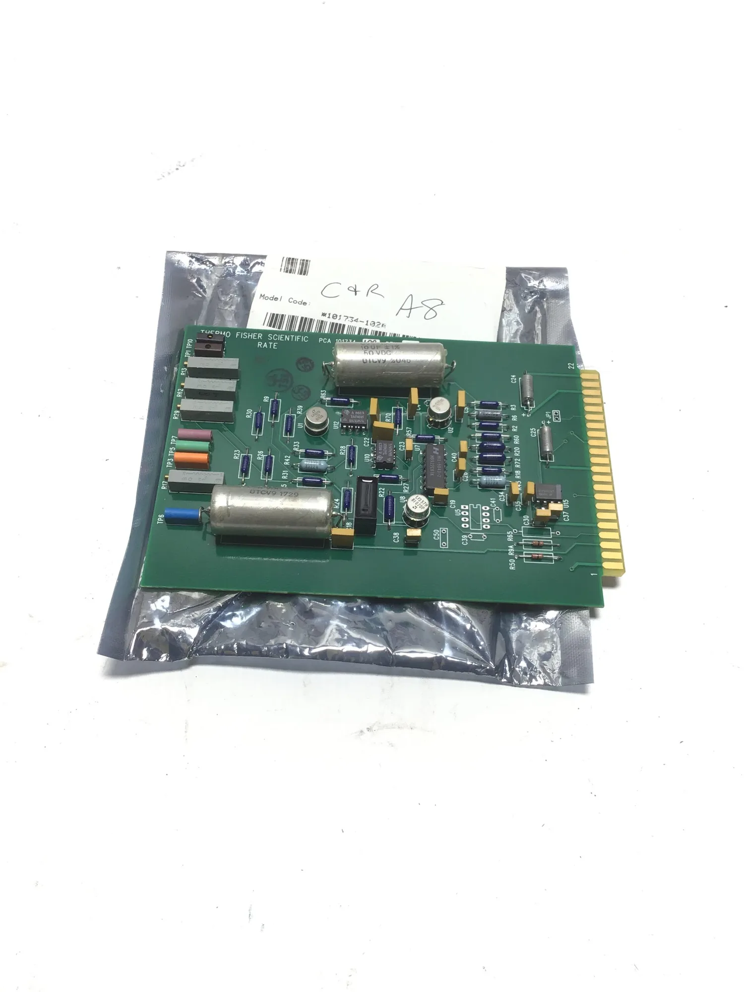 Thermo Fisher PCA 101734-102 Circuit Board Rev G Nuclear Safety Control PCB