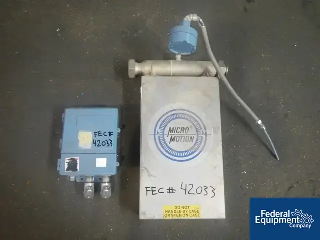 Used Micro Motion Micro Motion Flow Meter, Model DS 150, S/S Meters - Misc Ohio US | Federal Equipment Company #130037