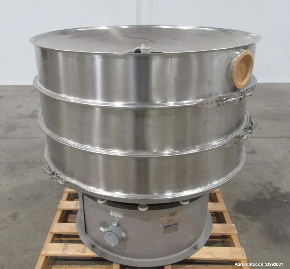 Used SWECO XS48S888BVCBP4SDTL Circular Screeners Illinois US | Aaron Equipment #141827