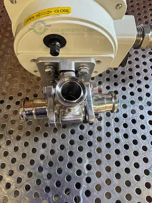 Used PROMATION P1.B-24N4-DC PRECISION ACTUATION VALVE W/ 3- WAY 3.4" VALVE Valves/Fittings California US | Equipment Lab #1418445