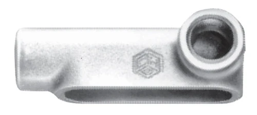 Cooper Crouse-Hinds Eaton LR18 Condulet, Cast Iron, Type LR, 1/2" Hub, Form 8 [New, Stocked at Amazon Fulfillment]