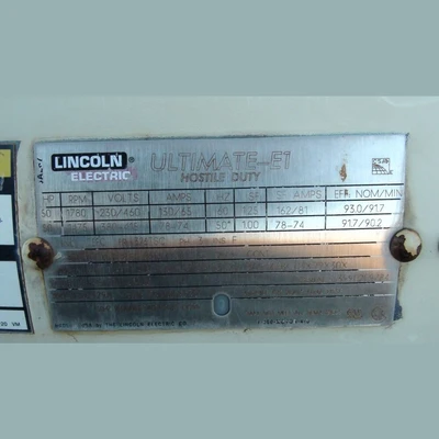 Lincoln 50 HP Electric Motors