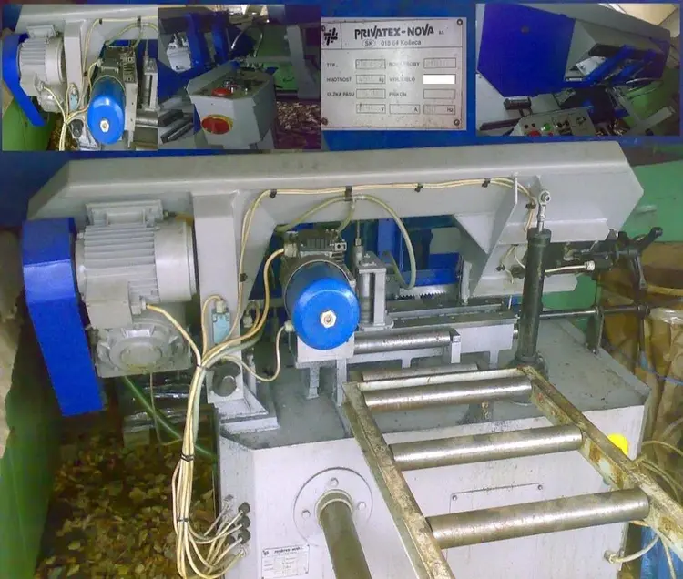 Used 2002 PRIVATEX - NOVA PTX 295 Horizontal Band Saws CZ | Amaron s.r.o. #1061695