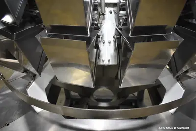 Used MASIPACK VS300 Net Weigh Filler Scale Vertical Form & Fill Illinois US | Aaron Equipment #86732