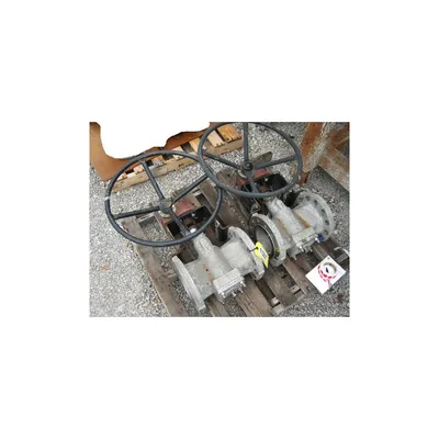 6" XOMOX CORP TUFLINE SEVERE SERVICE PROCESS VALVE PLUG VALVE