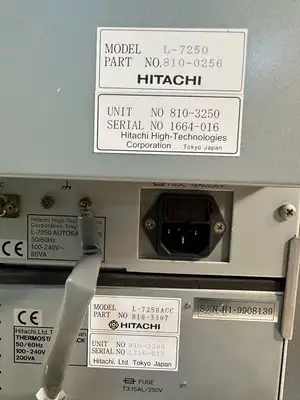 Hitachi L-7250 Programmable Autosampler w/ L7250ACC (9.5.1/2)