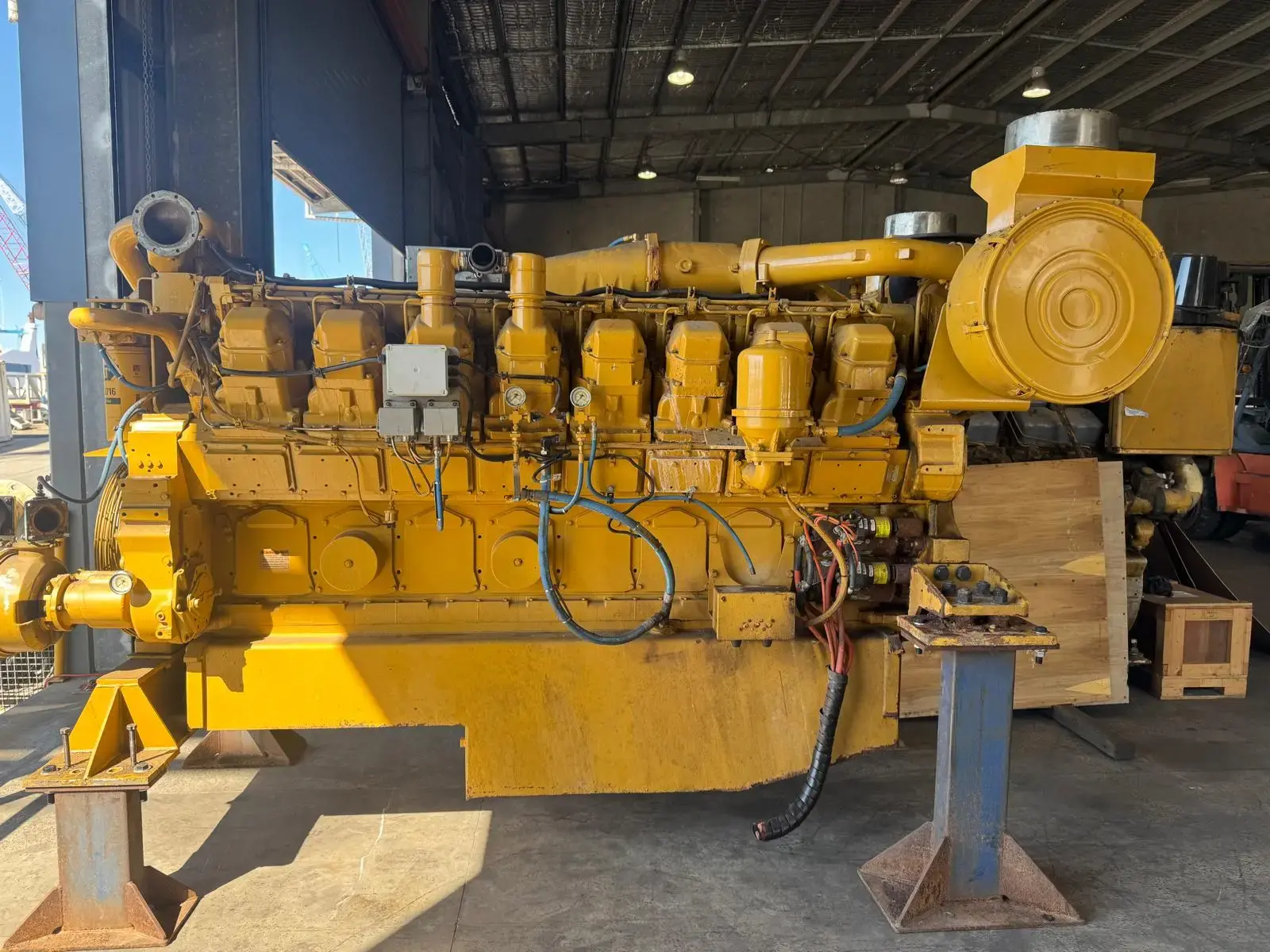 Used CAT CATERPILLAR 3516A (INDUSTRIAL VARIANT) Diesel Engines IN | Oil The Woodlands Group #1500810
