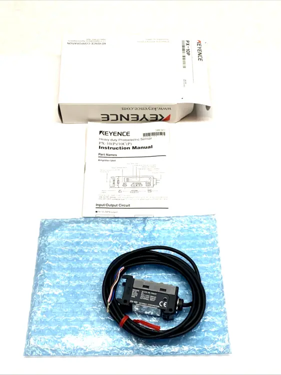 Used KEYENCE PHOTOELECTRIC AMPLIFIER UNIT CABLE TYPE PNP IP67 Cable & Wire | Maverick Industrial Sales #1100782