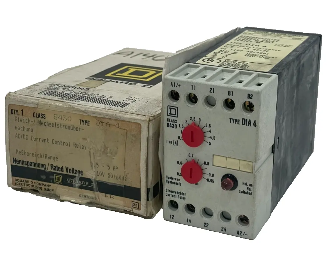 NEW SQUARE D 8430-DIA4 CONTROL RELAY 8430DIA4