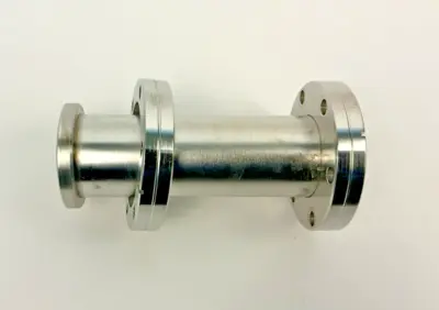 Conflat Flange 2.75" UHV Full Nipple 5" Length 304 Stainless Steel