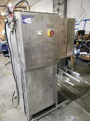 Sleevco SL -18  Automatic bottle sleever